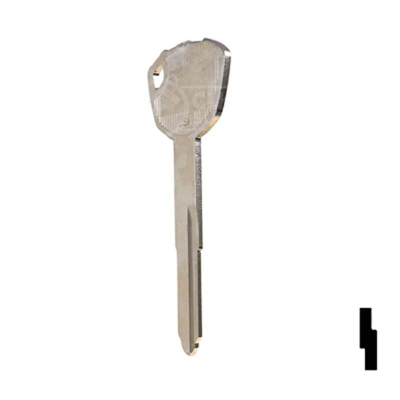 Uncut Key Blank | Kawasaki Motorcycle | KA34, X279 - Image 9