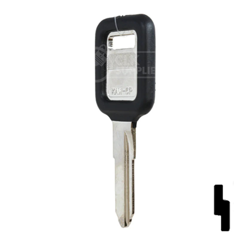 Uncut Plastic Head Key Blank | Kawasaki | KAW-5.P - Image 10
