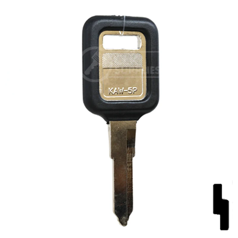 Uncut Plastic Head Key Blank | Kawasaki | KAW-5.P - Image 15