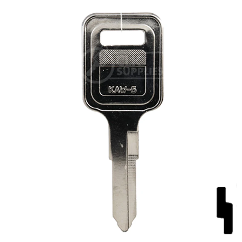 Uncut Key Blank | Kawasaki | KAW-5, KW12 - Image 13