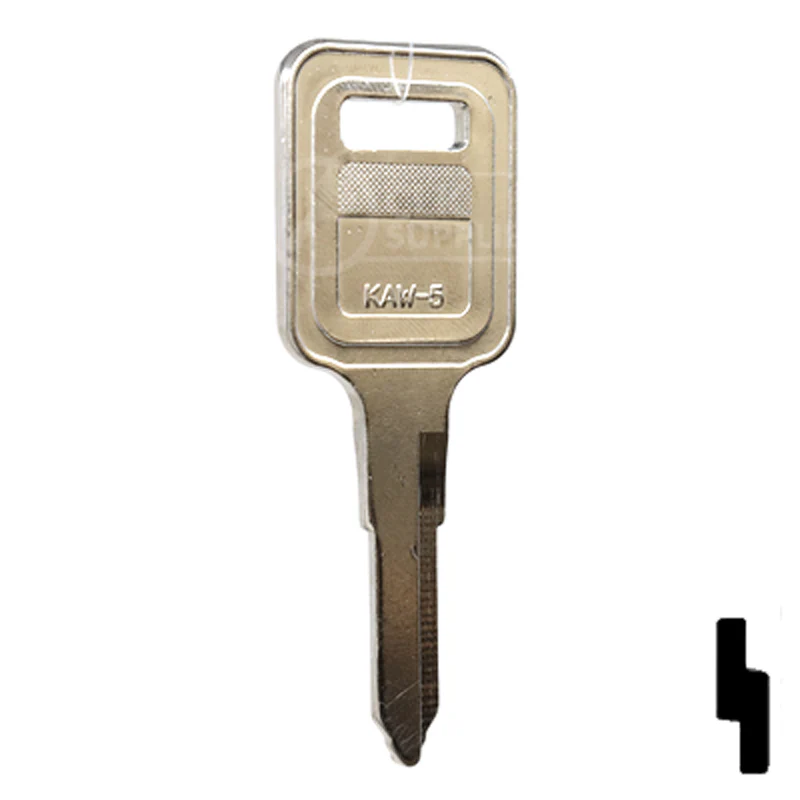 Uncut Key Blank | Kawasaki | KAW-5, KW12 - Image 15