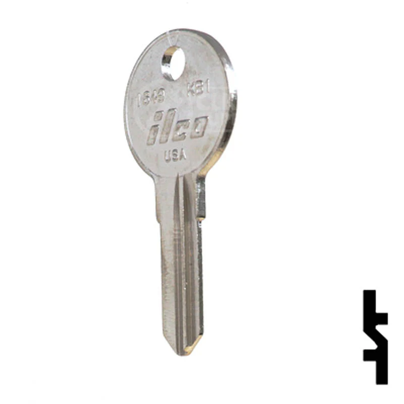 Uncut Key Blank | Kimball | KB1, 1649 - Image 22