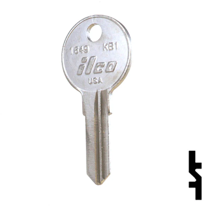 Uncut Key Blank | Kimball | KB1, 1649 - Image 23