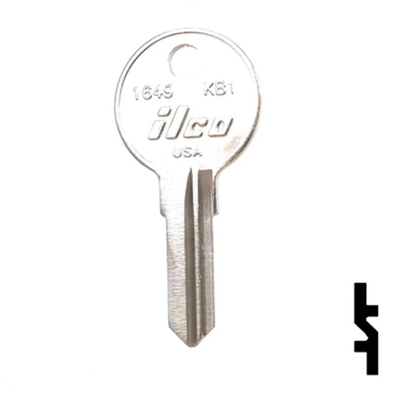 Uncut Key Blank | Kimball | KB1, 1649 - Image 24