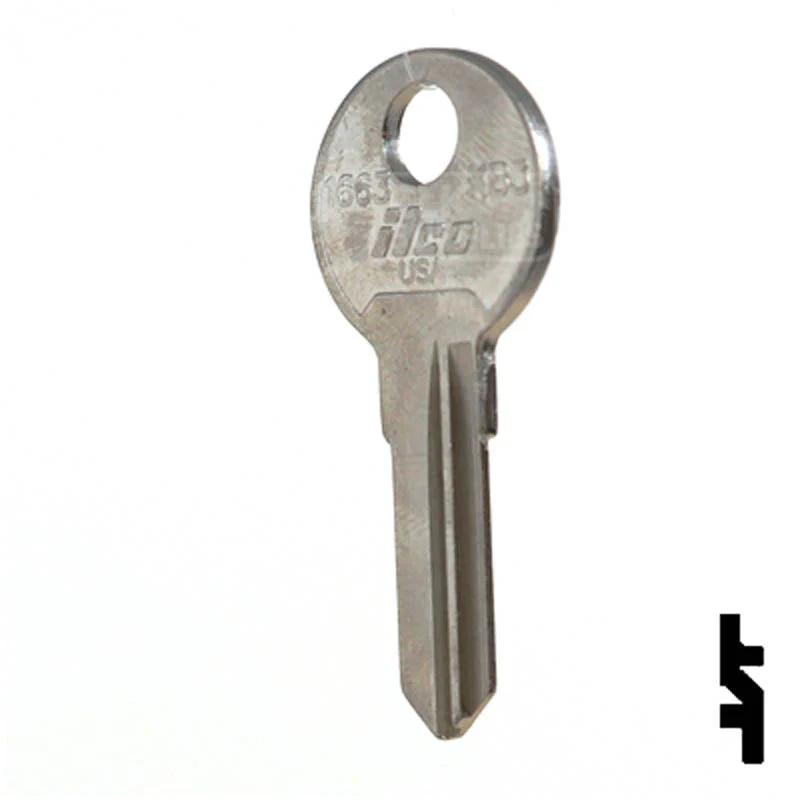 Uncut Key Blank | Kimball | KB3, 1663 - Image 22