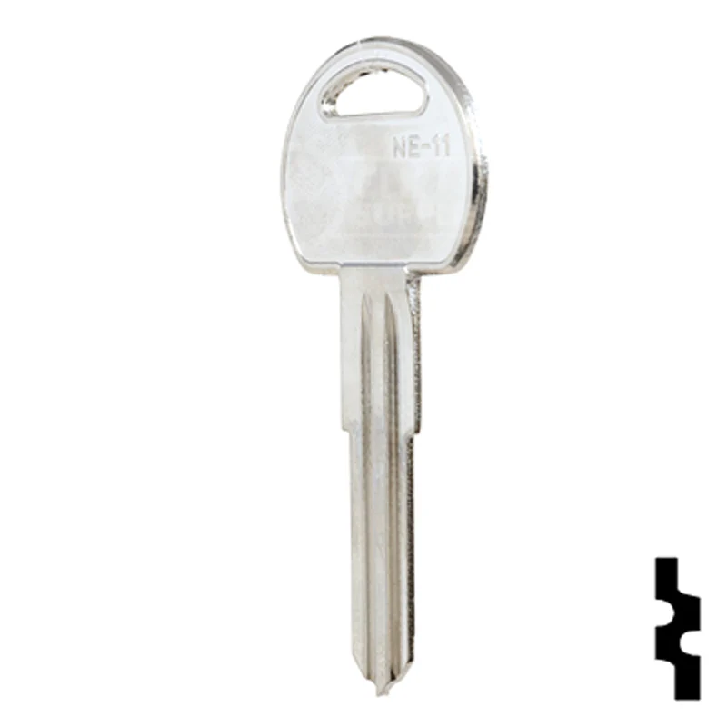 Uncut Key Blank | Kenworth | NE48-NP, NE-11, X170 - Image 10
