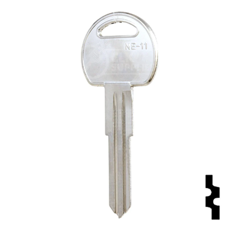 Uncut Key Blank | Kenworth | NE48-NP, NE-11, X170 - Image 11