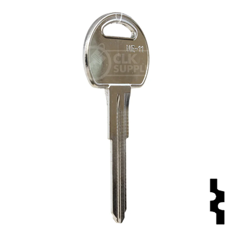 Uncut Key Blank | Kenworth | NE48-NP, NE-11, X170 - Image 16