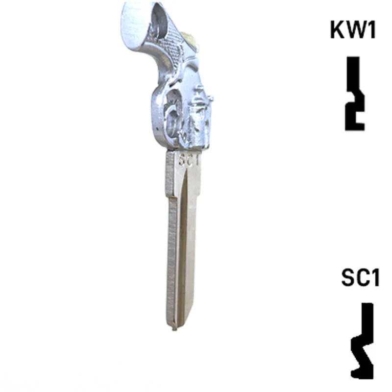 Key Art Gun Key - Choose Keyway SC1 or KW1/KW10 - Image 17
