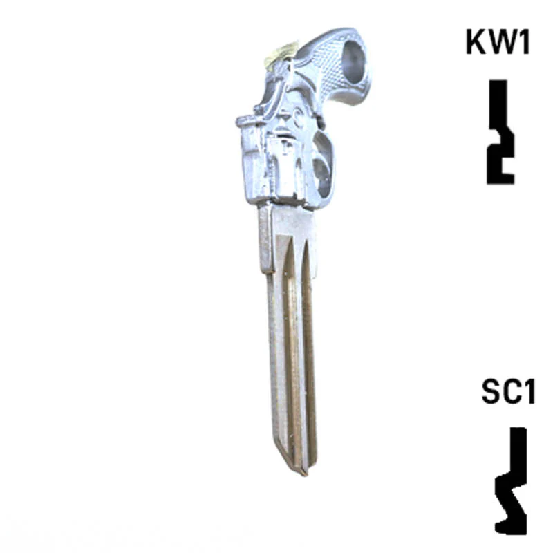 Key Art Gun Key - Choose Keyway SC1 or KW1/KW10 - Image 5