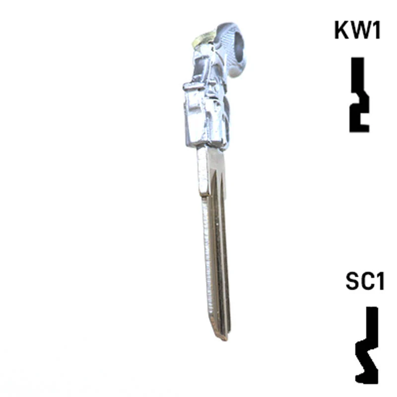 Key Art Gun Key - Choose Keyway SC1 or KW1/KW10 - Image 6