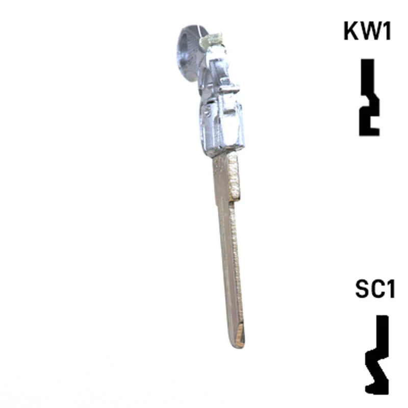 Key Art Gun Key - Choose Keyway SC1 or KW1/KW10 - Image 8