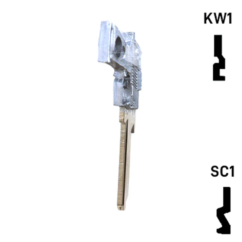 Key Art Pistol Key - Choose Keyway SC1 or KW1/KW10 - Image 18