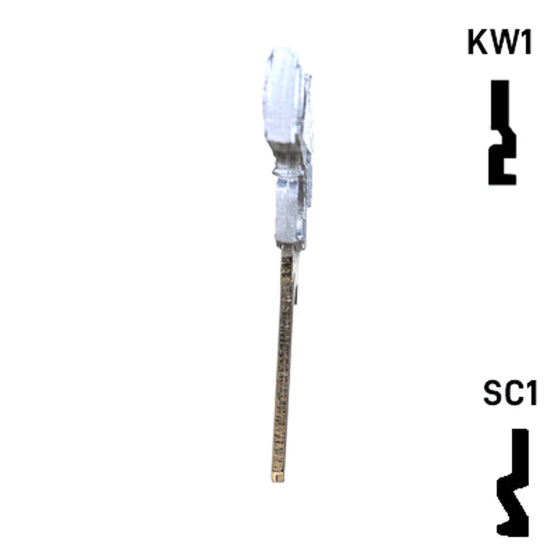 Key Art Pistol Key - Choose Keyway SC1 or KW1/KW10 - Image 19