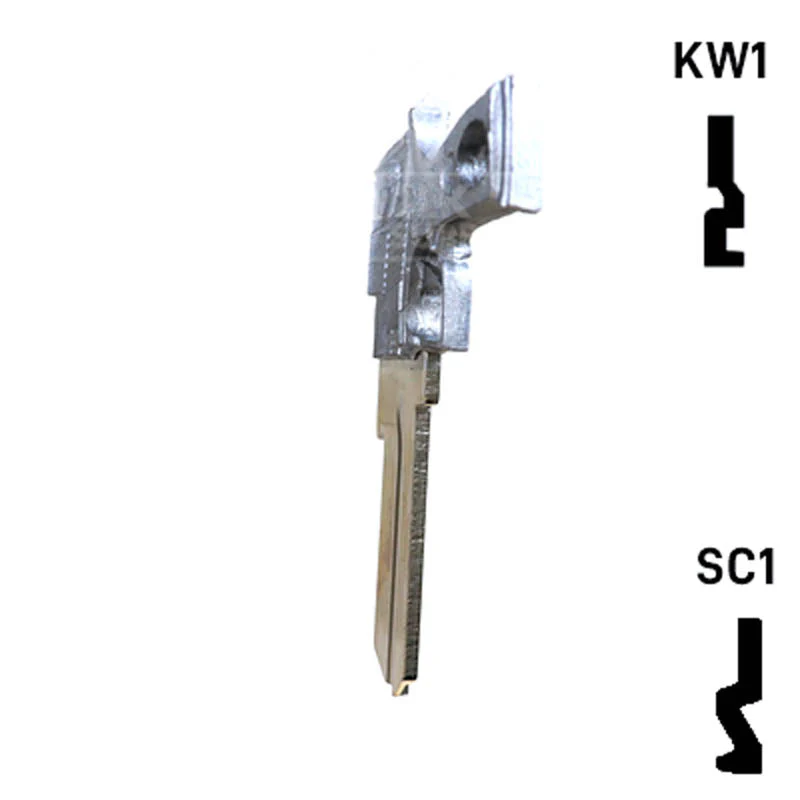 Key Art Pistol Key - Choose Keyway SC1 or KW1/KW10 - Image 21