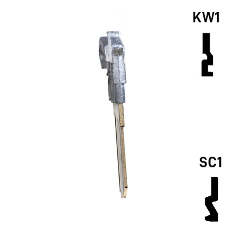 Key Art Pistol Key - Choose Keyway SC1 or KW1/KW10 - Image 8