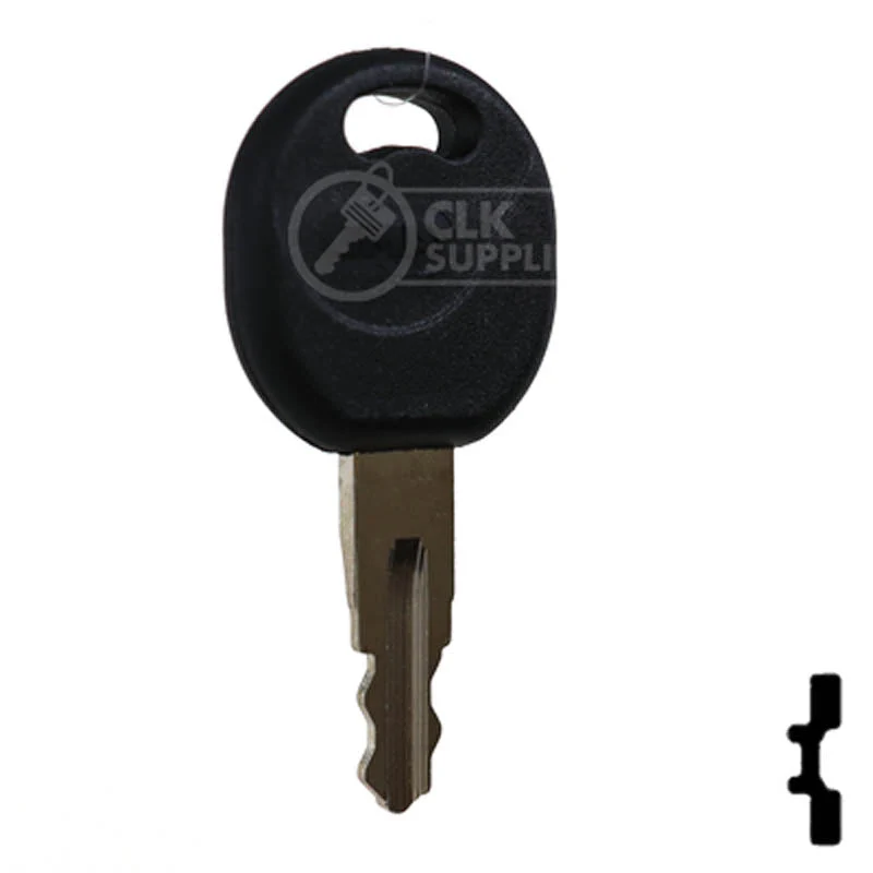 Precut Key Blank | Caterpillar | CAT-1.P1S - Image 3
