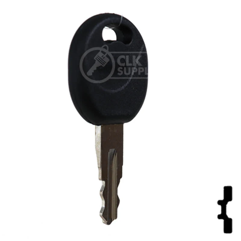 Precut Key Blank | Caterpillar | CAT-1.P1S - Image 4