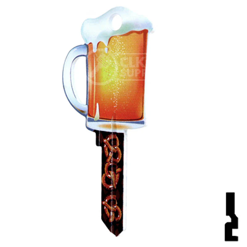 Key Shapes -BEER MUG- Kwikset Key - Image 11