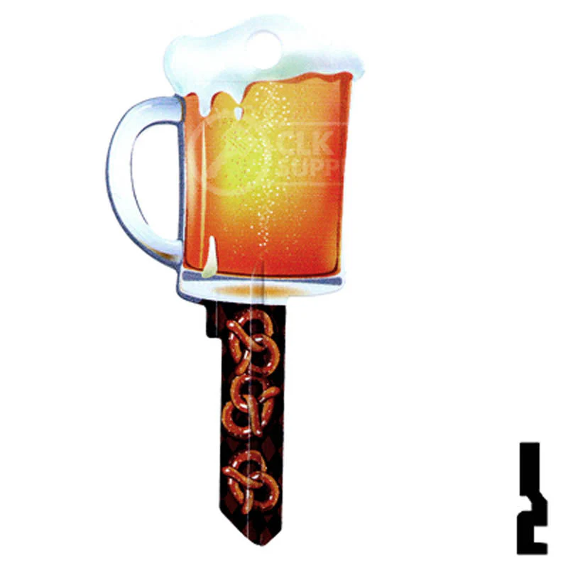 Key Shapes -BEER MUG- Kwikset Key - Image 13