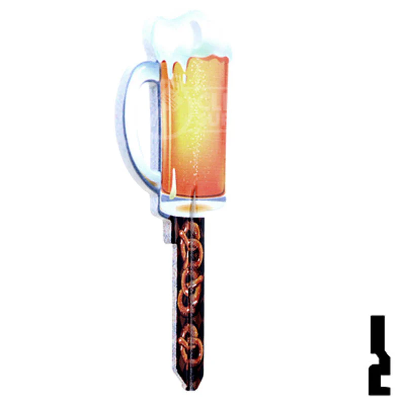Key Shapes -BEER MUG- Kwikset Key - Image 17