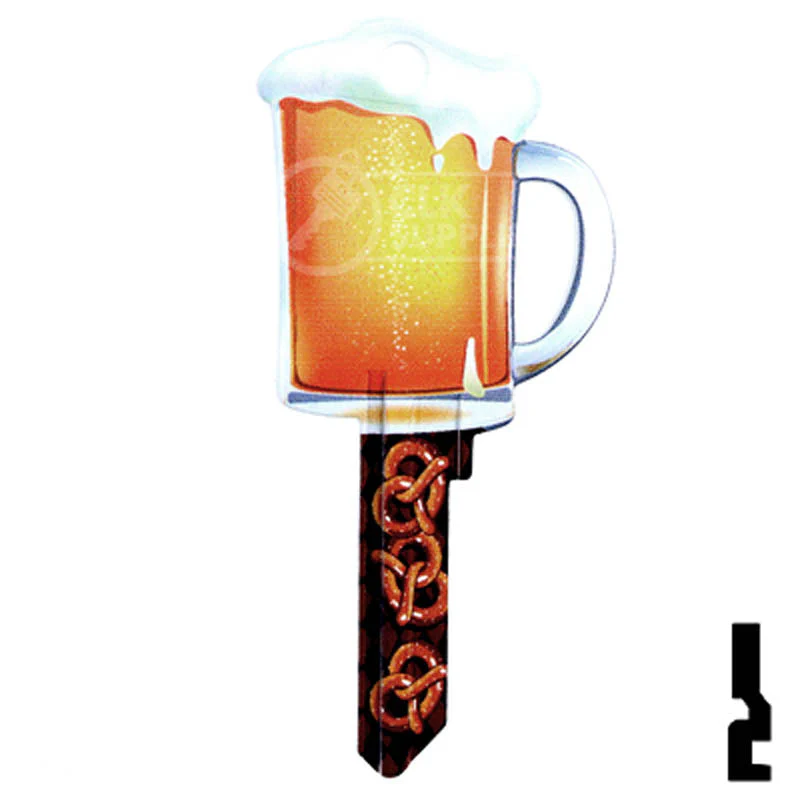 Key Shapes -BEER MUG- Kwikset Key - Image 2