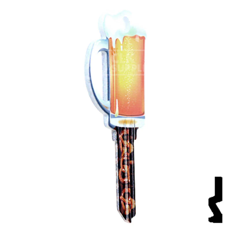 Key Shapes -BEER MUG- Schlage SC1 Key - Image 17