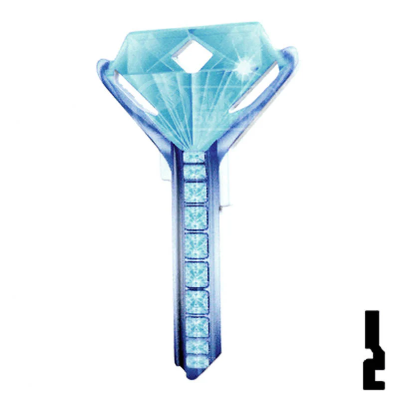 Key Shapes -DIAMOND RING- Kwikset Key - Image 23