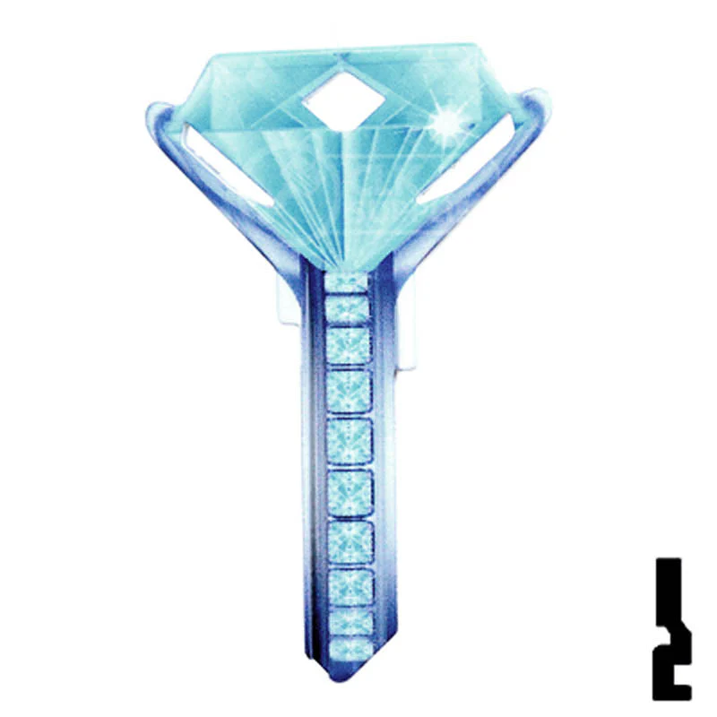Key Shapes -DIAMOND RING- Kwikset Key - Image 24