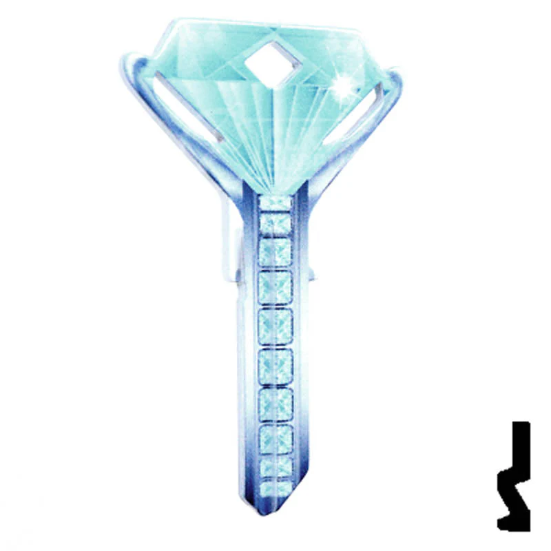 Key Shapes -DIAMOND RING- Schlage SC1 Key - Image 3