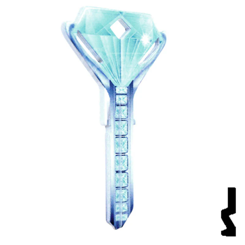 Key Shapes -DIAMOND RING- Schlage SC1 Key - Image 4