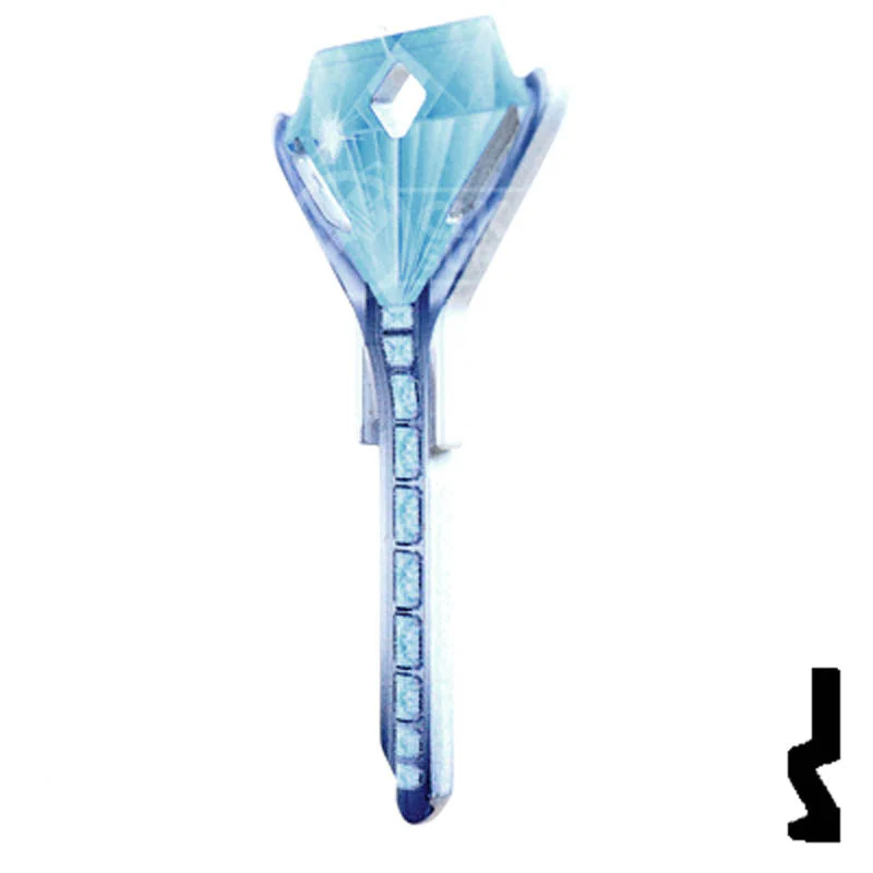 Key Shapes -DIAMOND RING- Schlage SC1 Key - Image 9