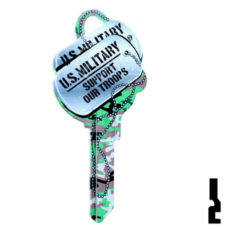 Key Shapes -DOG TAGS- Kwikset Key - Image 2