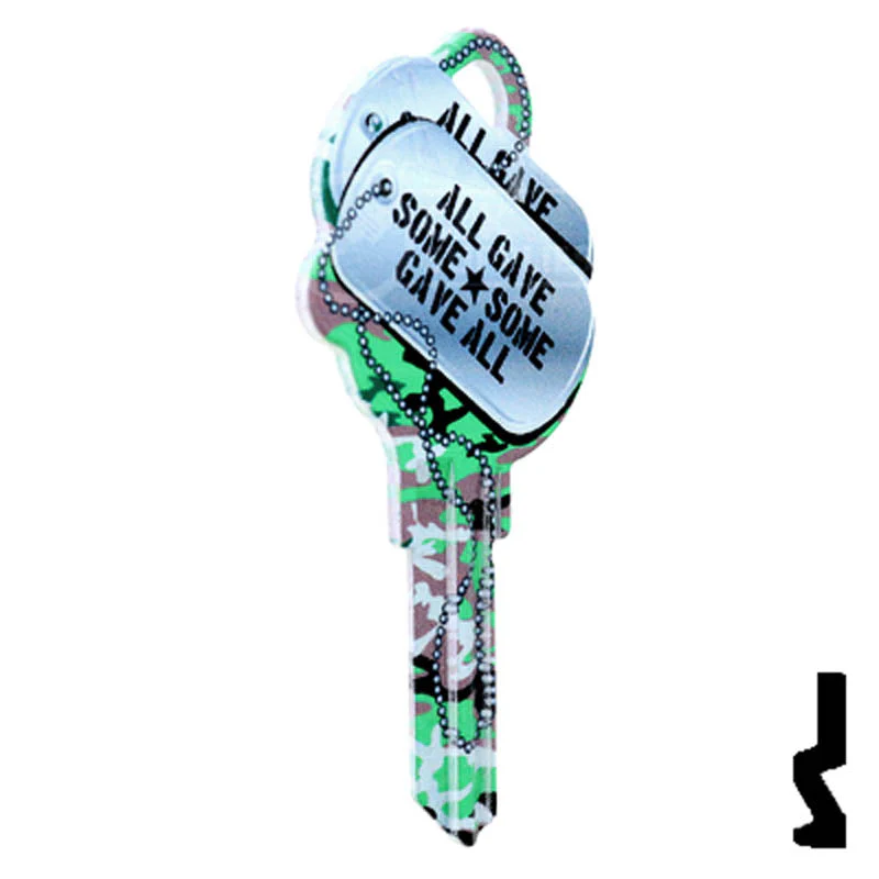 Key Shapes -DOG TAGS- Schlage SC1 Key - Image 16