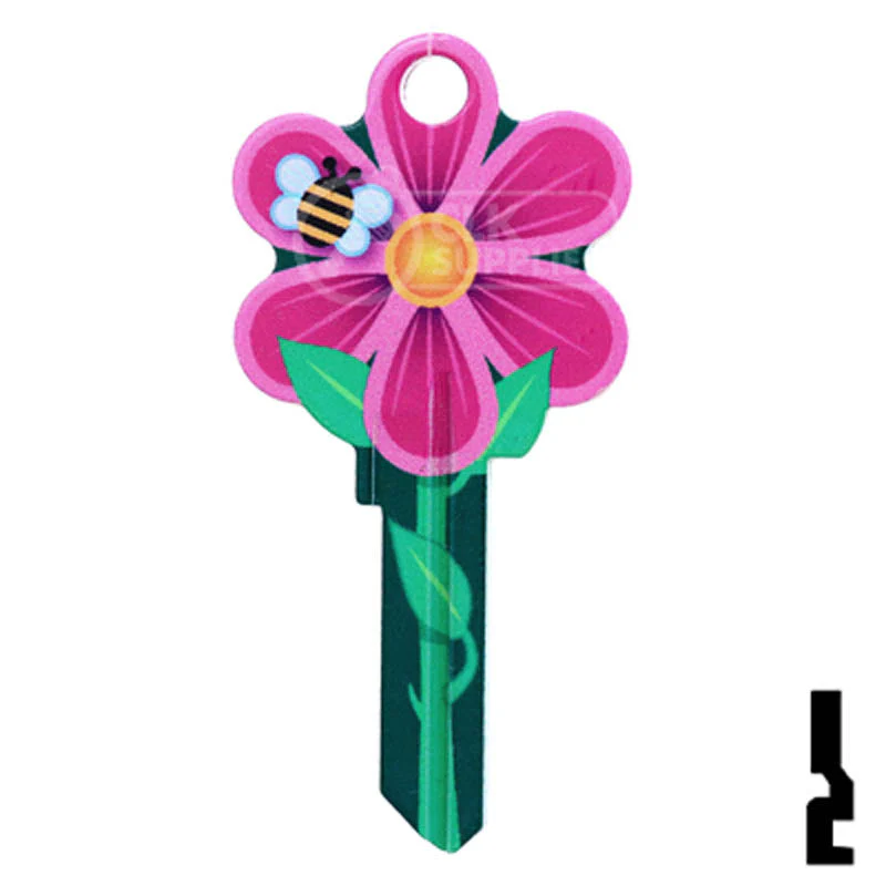 Key Shapes -FLOWER- Kwikset Key - Image 12