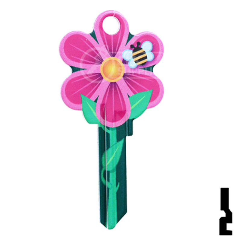 Key Shapes -FLOWER- Kwikset Key - Image 2