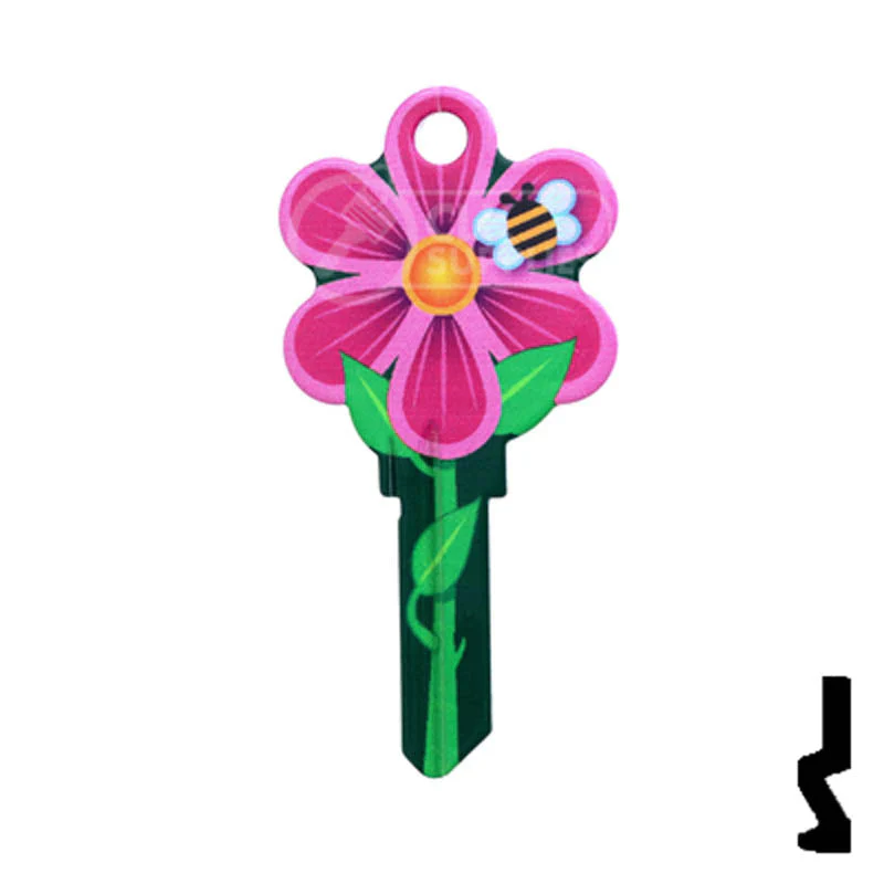 Key Shapes -FLOWER- Schlage SC1 Key - Image 24