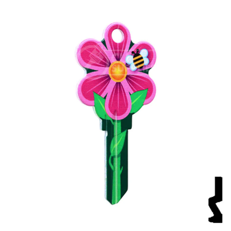 Key Shapes -FLOWER- Schlage SC1 Key - Image 3