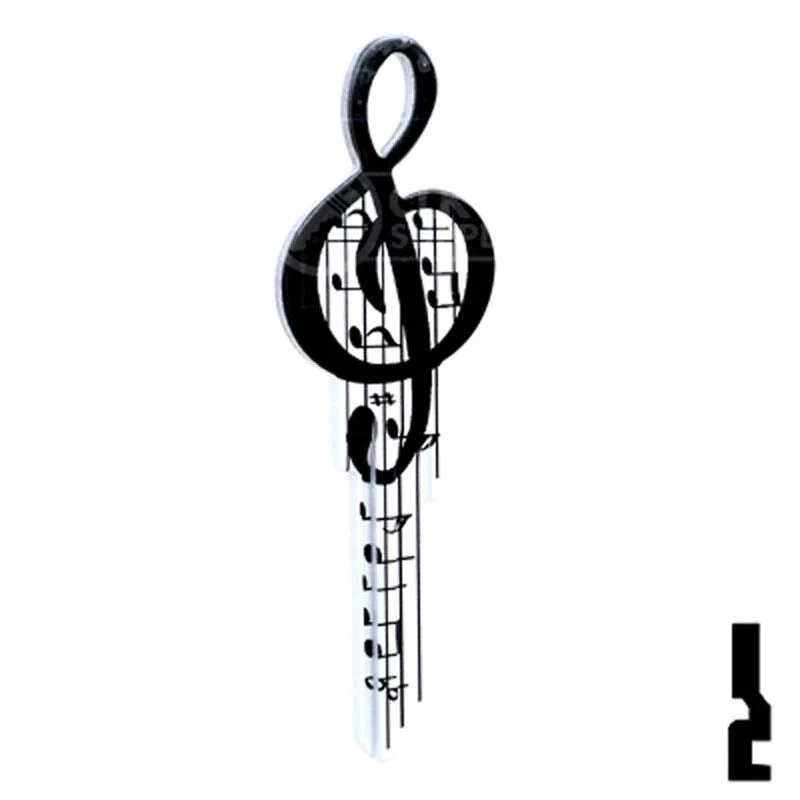 Key Shapes -MUSIC- Kwikset Key - Image 2