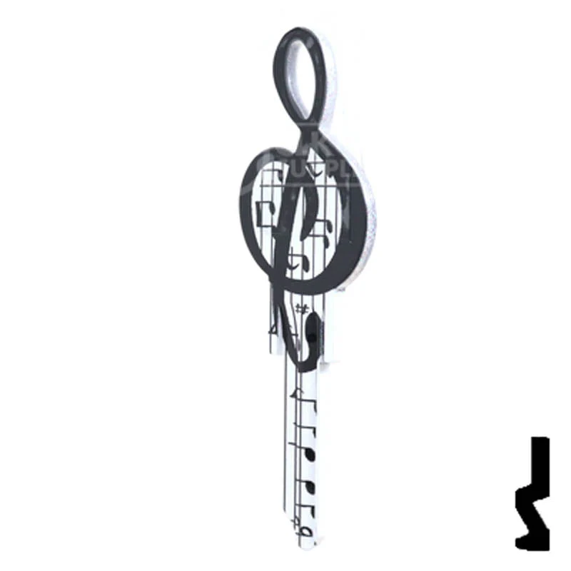Key Shapes -MUSIC- Schlage SC1 Key - Image 10