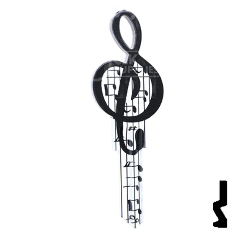 Key Shapes -MUSIC- Schlage SC1 Key - Image 15