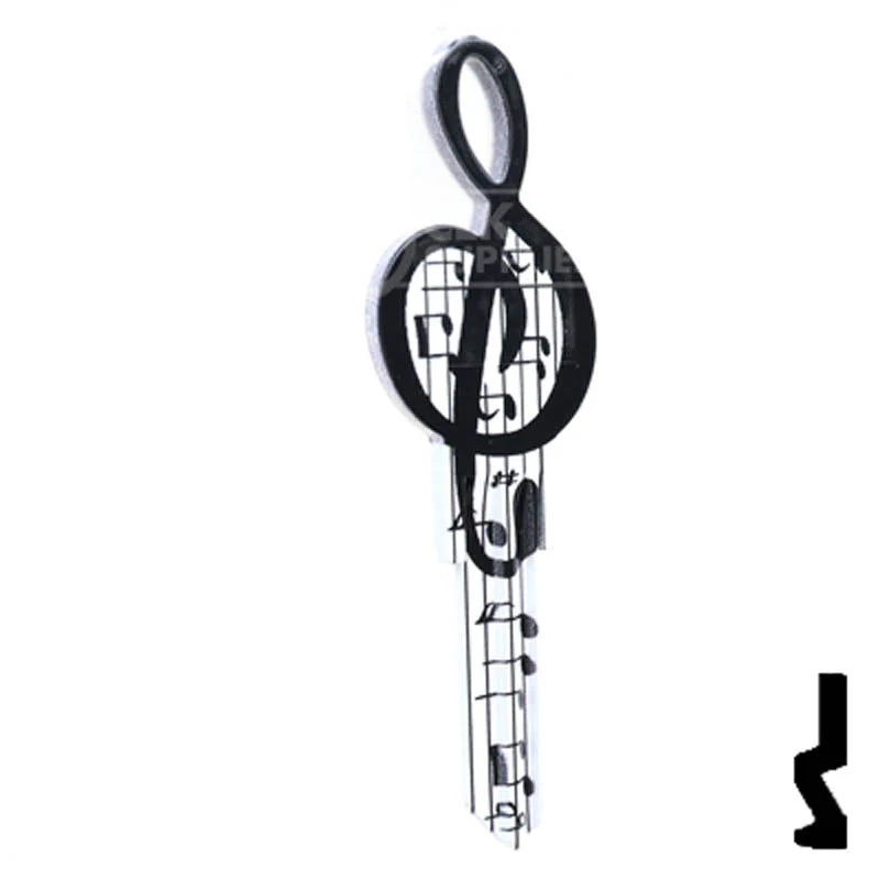 Key Shapes -MUSIC- Schlage SC1 Key - Image 16