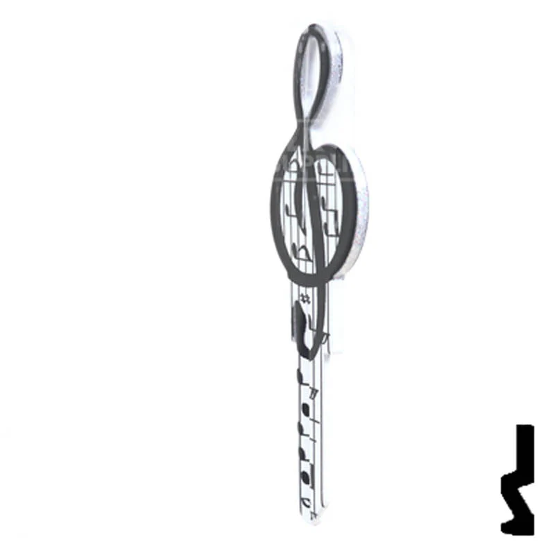 Key Shapes -MUSIC- Schlage SC1 Key - Image 21