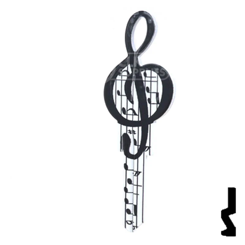 Key Shapes -MUSIC- Schlage SC1 Key - Image 23