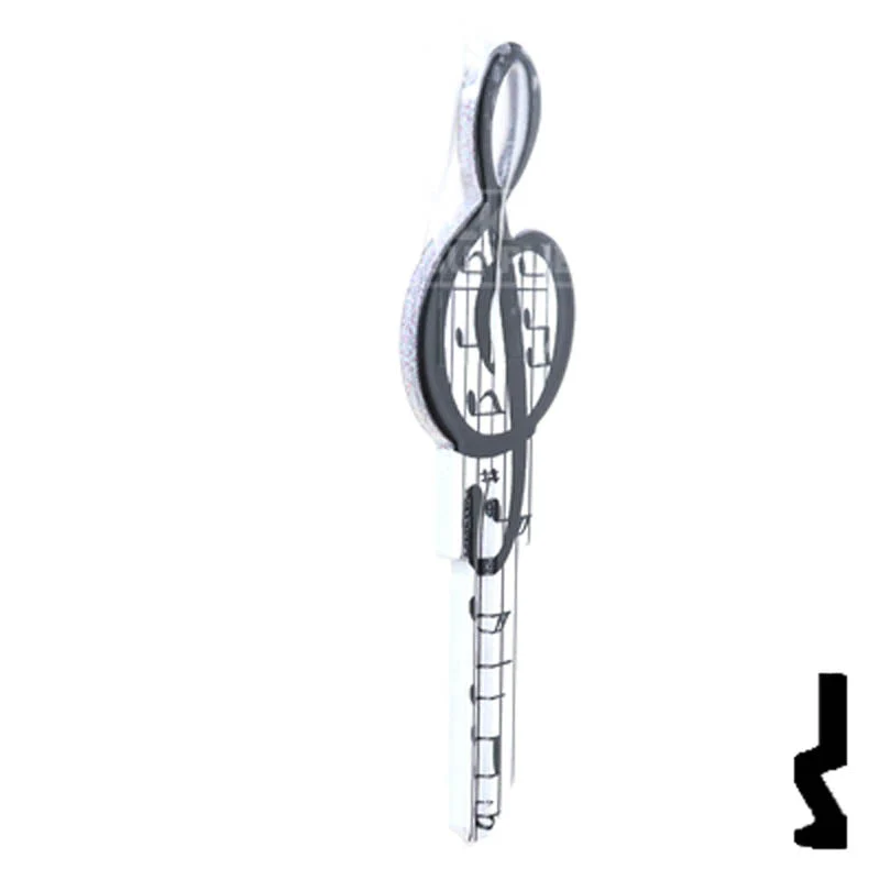 Key Shapes -MUSIC- Schlage SC1 Key - Image 5