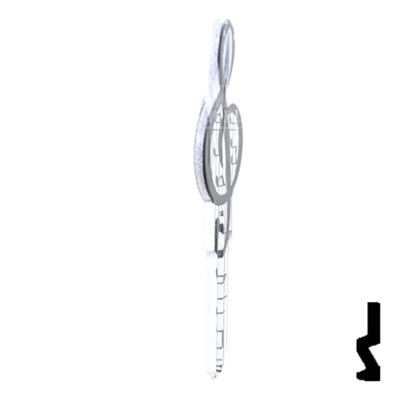Key Shapes -MUSIC- Schlage SC1 Key - Image 6