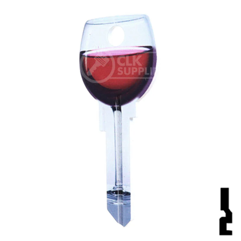 Key Shapes -RED WINE- Kwikset Key - Image 10