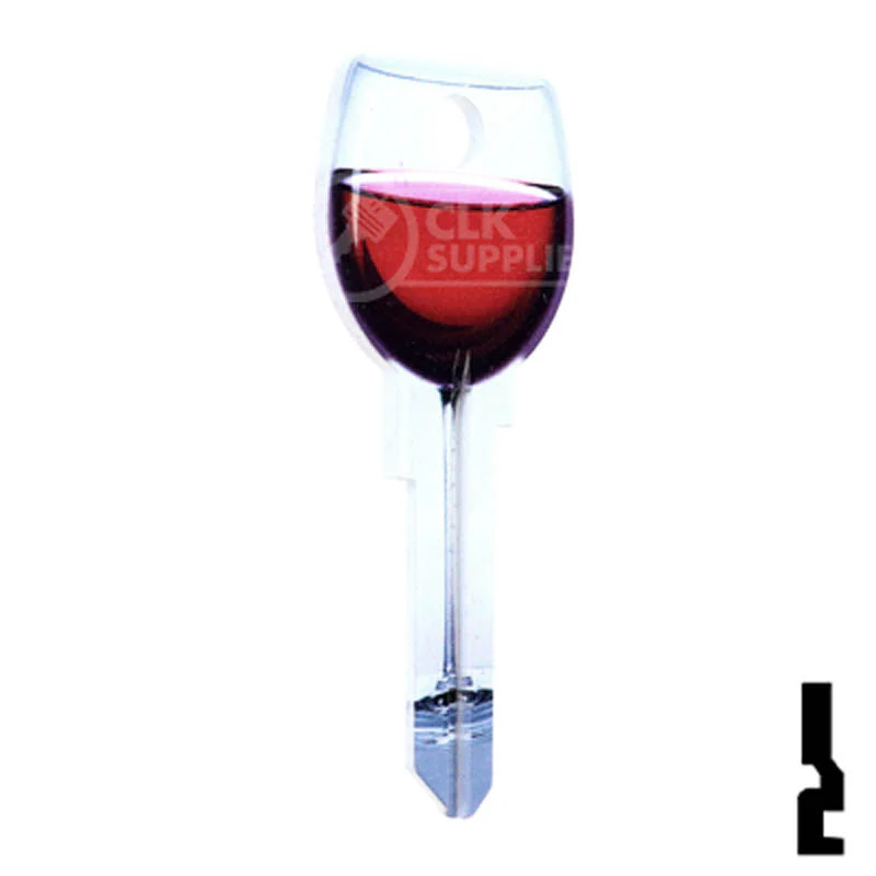 Key Shapes -RED WINE- Kwikset Key - Image 15