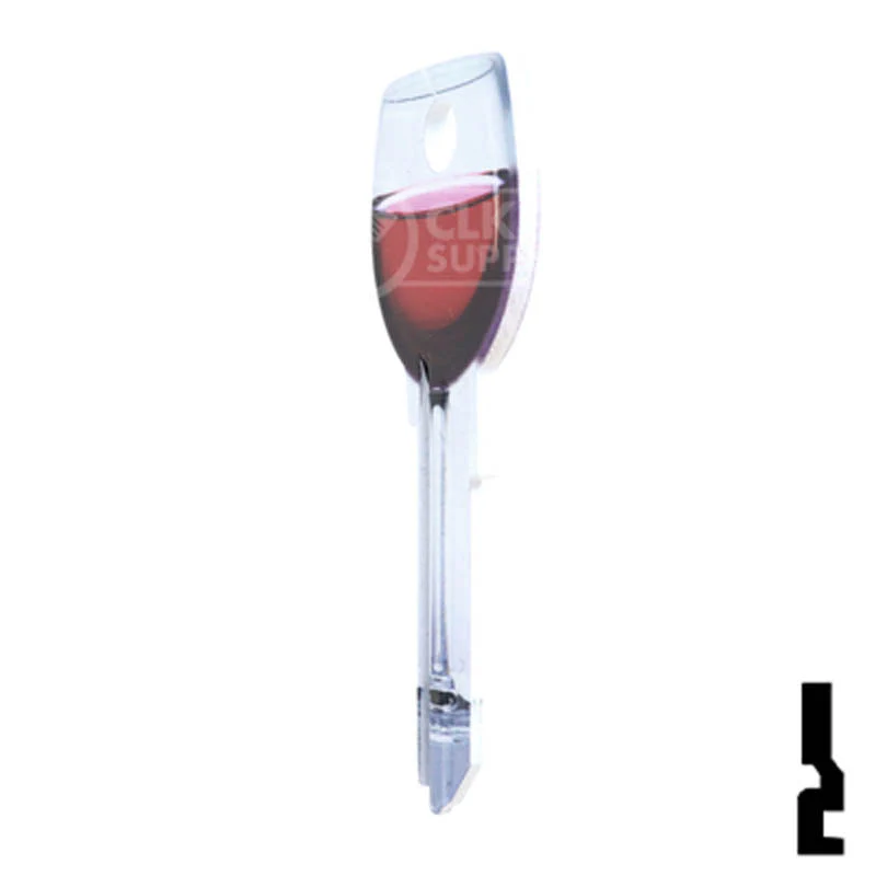 Key Shapes -RED WINE- Kwikset Key - Image 20