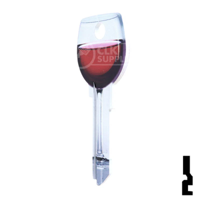 Key Shapes -RED WINE- Kwikset Key - Image 21